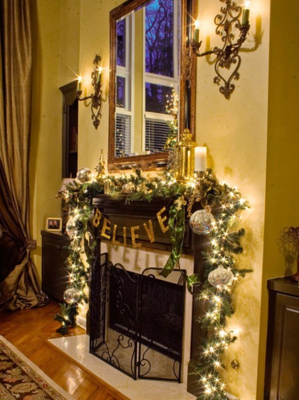 Christmas Decor for Fireplace Mantels Beautiful Christmas and Holiday Mantel Designs and Ideas Design Trends Blog