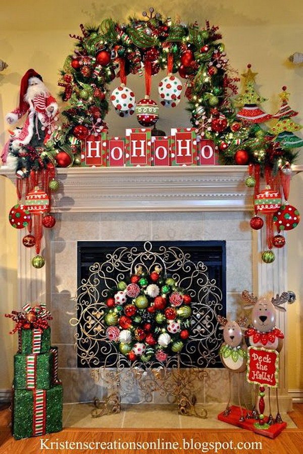 Christmas Decor for Fireplace Mantels Elegant 25 Gorgeous Christmas Mantel Decoration Ideas &amp; Tutorials Hative