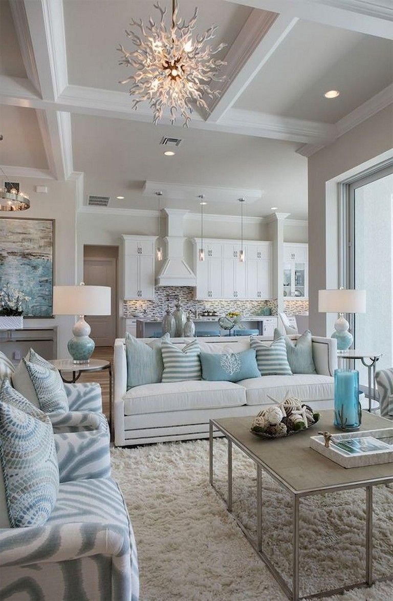 70 fortable Coastal Style Living Room Decor Ideas livingroomdecor coastalstyle