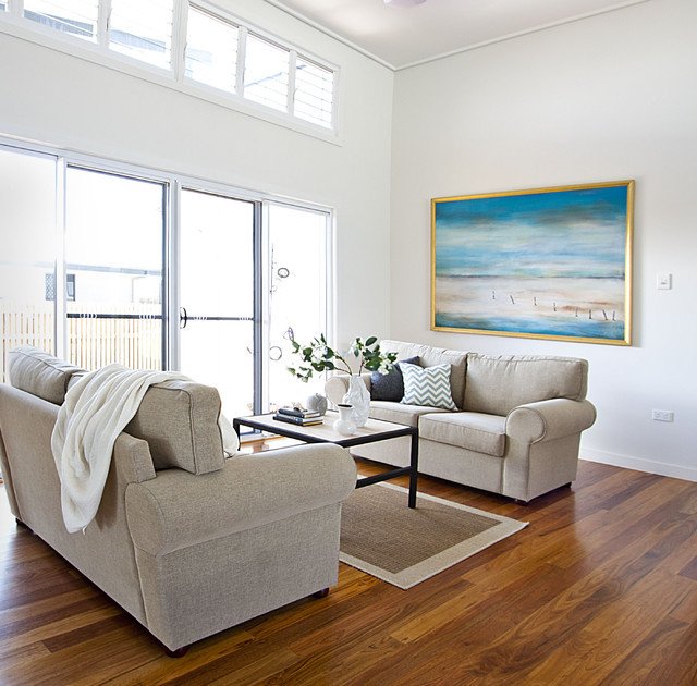 Coastal Contemporary Living Room Best Of Contemporary Coastal Home Beach Style Living Room Brisbane by Ethos Interiors