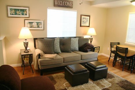 Comfortable Bungalow Living Room Beautiful Carlsbad Beach House