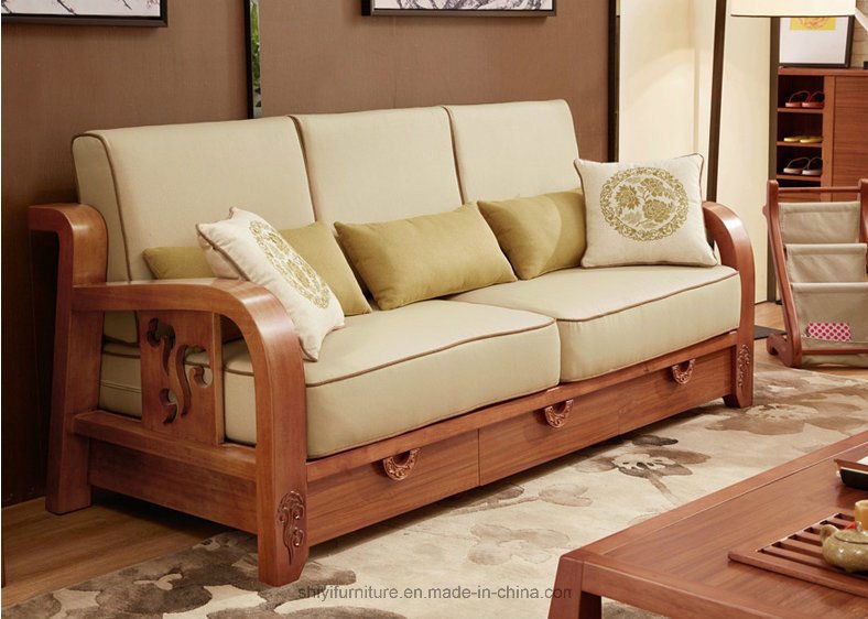 Comfortable Couches Living Room Awesome China fortable Living Room Home Furniture solid Wooden sofa Sets with Sponge China Living