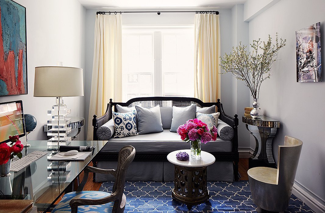 cozy daybed in living room