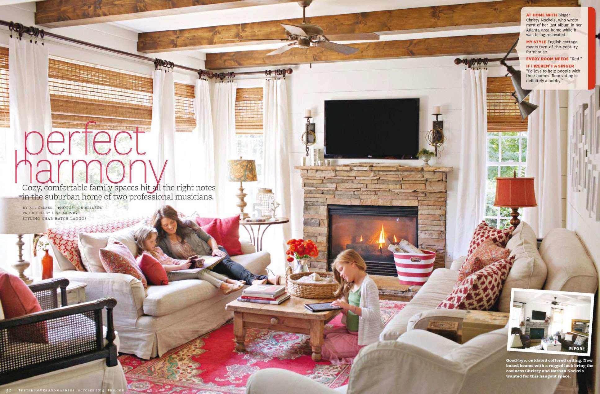 Comfortable Living Family Room Luxury Cozy Family Home Interiors by Color