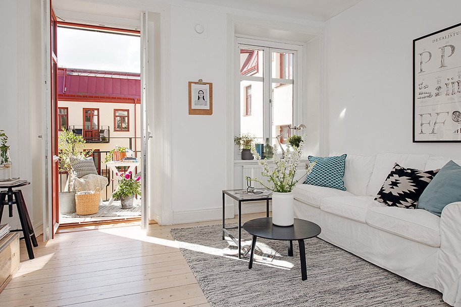 Comfortable Living Room Apartment Beautiful Casually fortable Decor Driven Apartment In Sweden