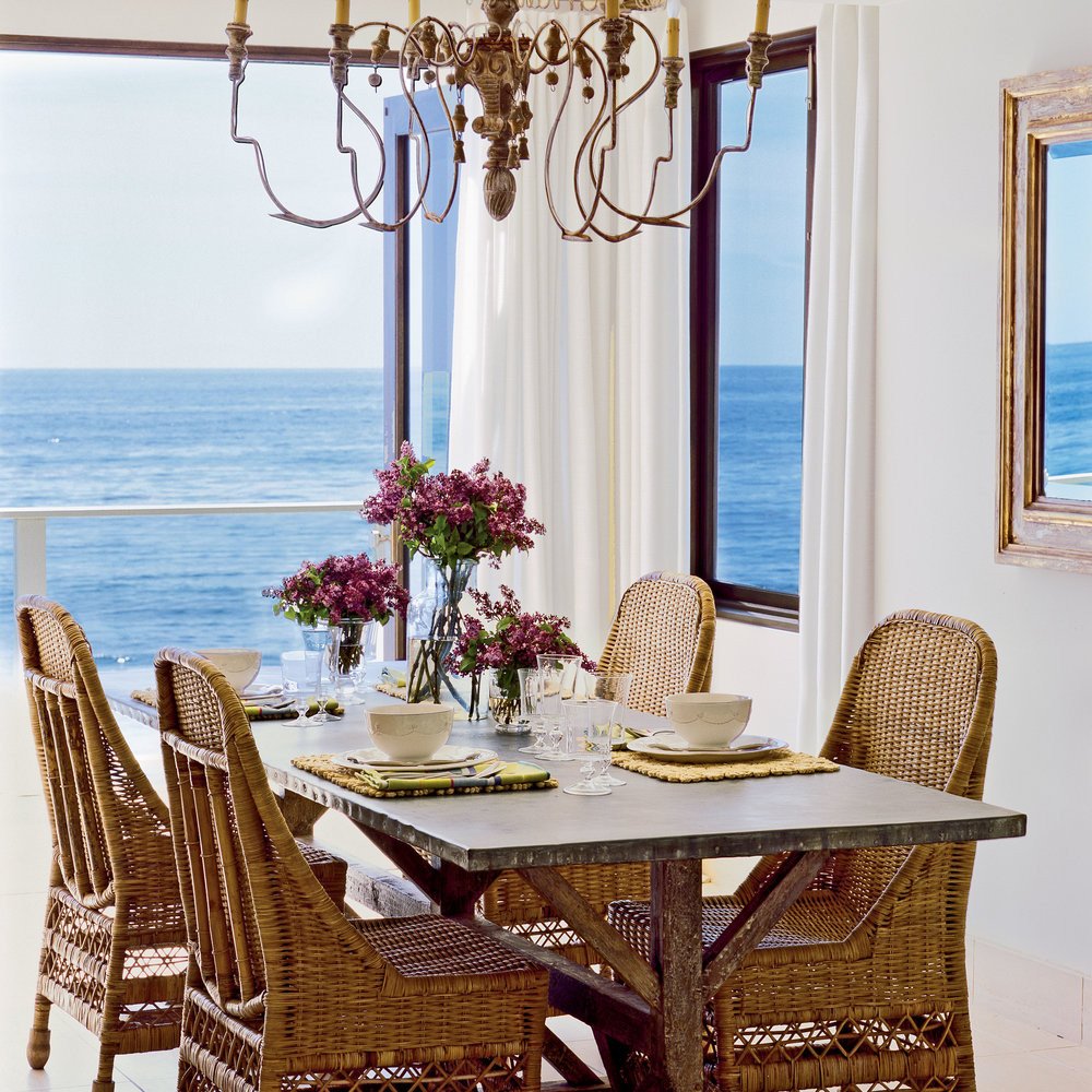 Comfortable Living Room Dining Room Unique fortable Dining Room 15 Traditional Seaside Rooms Coastal Living Coastal Living Dining Rooms