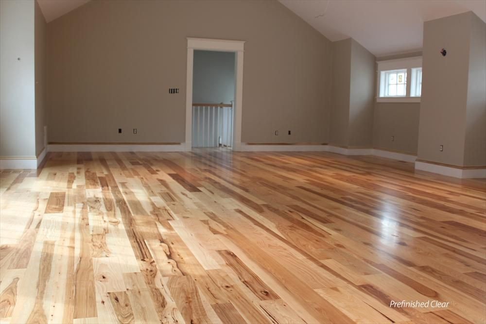 Comfortable Living Room Hickory Floor Elegant Tungston Hardwood Unfinished Hickory New Homes