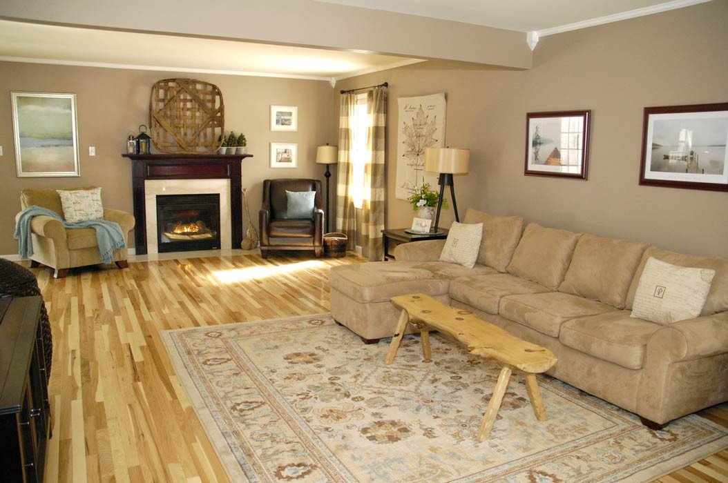 Comfortable Living Room Hickory Floor Fresh Hickory Floor Reveal