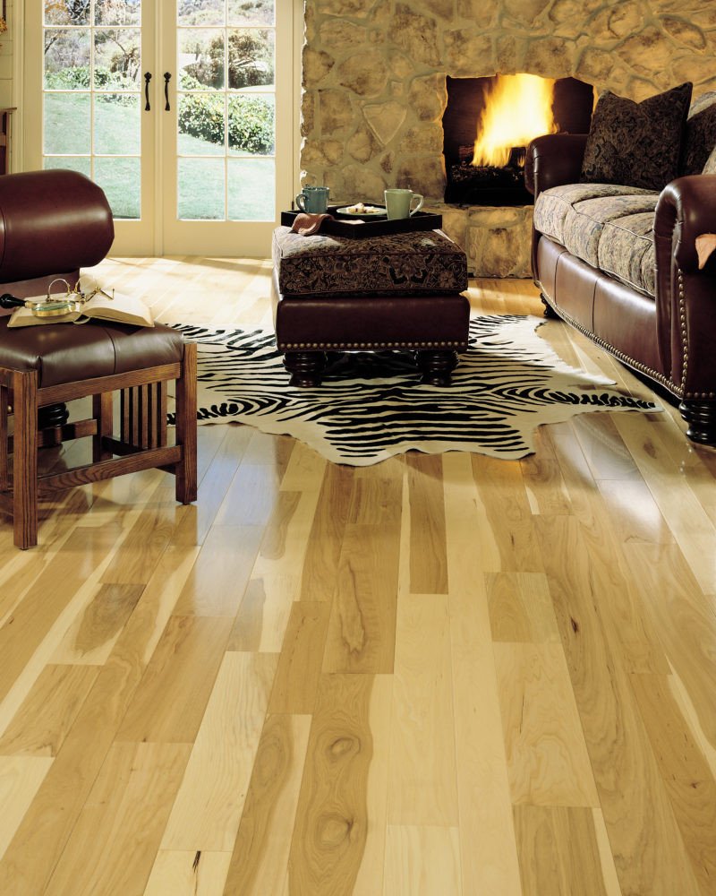 Comfortable Living Room Hickory Floor Inspirational 3 4&quot; X 5&quot; somerset Prefinished Natural Hickory Flooring