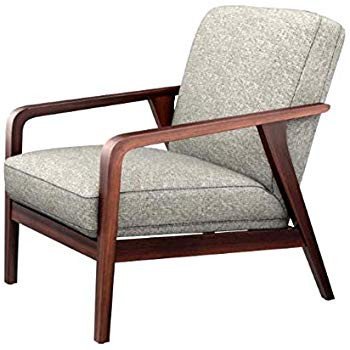 Comfortable Living Room Mid Century Best Of Amazon Αrmed Chair Accent Wood Light Grey Fabric Mid Century Modern Style Decorative