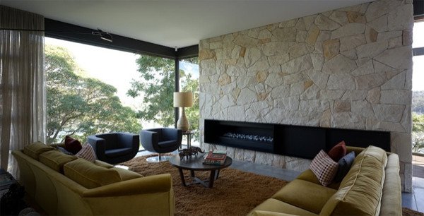 Comfortable Living Room Minimalist Unique fortable Minimalist House by Mck Architects