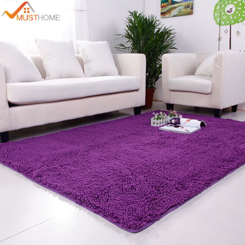 100 180cm Chenille Carpets For Living Room Home Decoration Soft and fortable Living