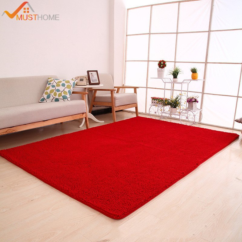 Comfortable Living Room Rugs Elegant 70x180cm 28&quot;x71&quot; Chenille Microfiber area Rug for Living Room Modern soft touch and fortable