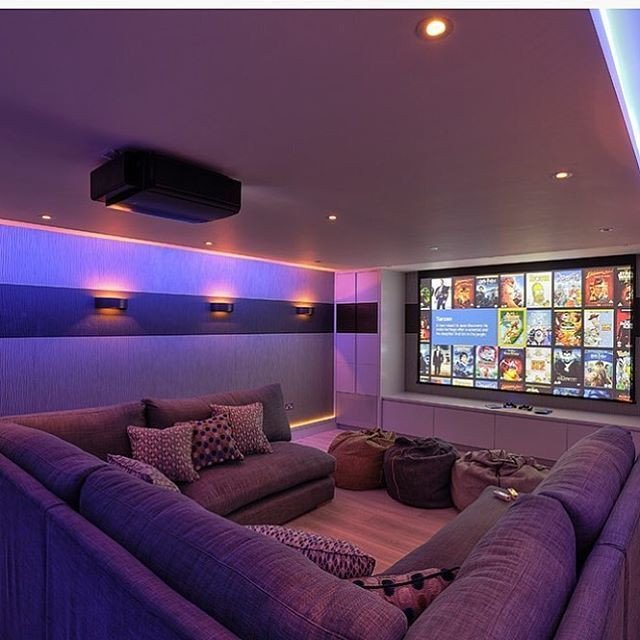 Comfortable Living Roomfor Movie Watching Awesome 15 Awesome Basement Home theater [cinema Room Ideas] Pinterest