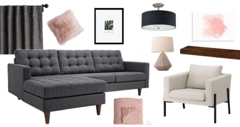 Comfortable Modern Living Room Lovely fortable Modern Living Room Mood Board