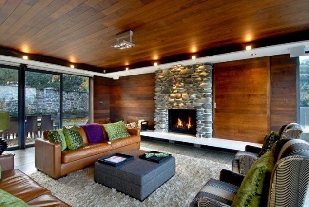 Contemporary Apartment Living Room Best Of 14 Examples Sensational Stone and Tile Accent Walls In the Living Room