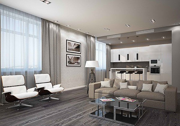 Contemporary Grey Living Room Elegant 15 Modern White and Gray Living Room Ideas