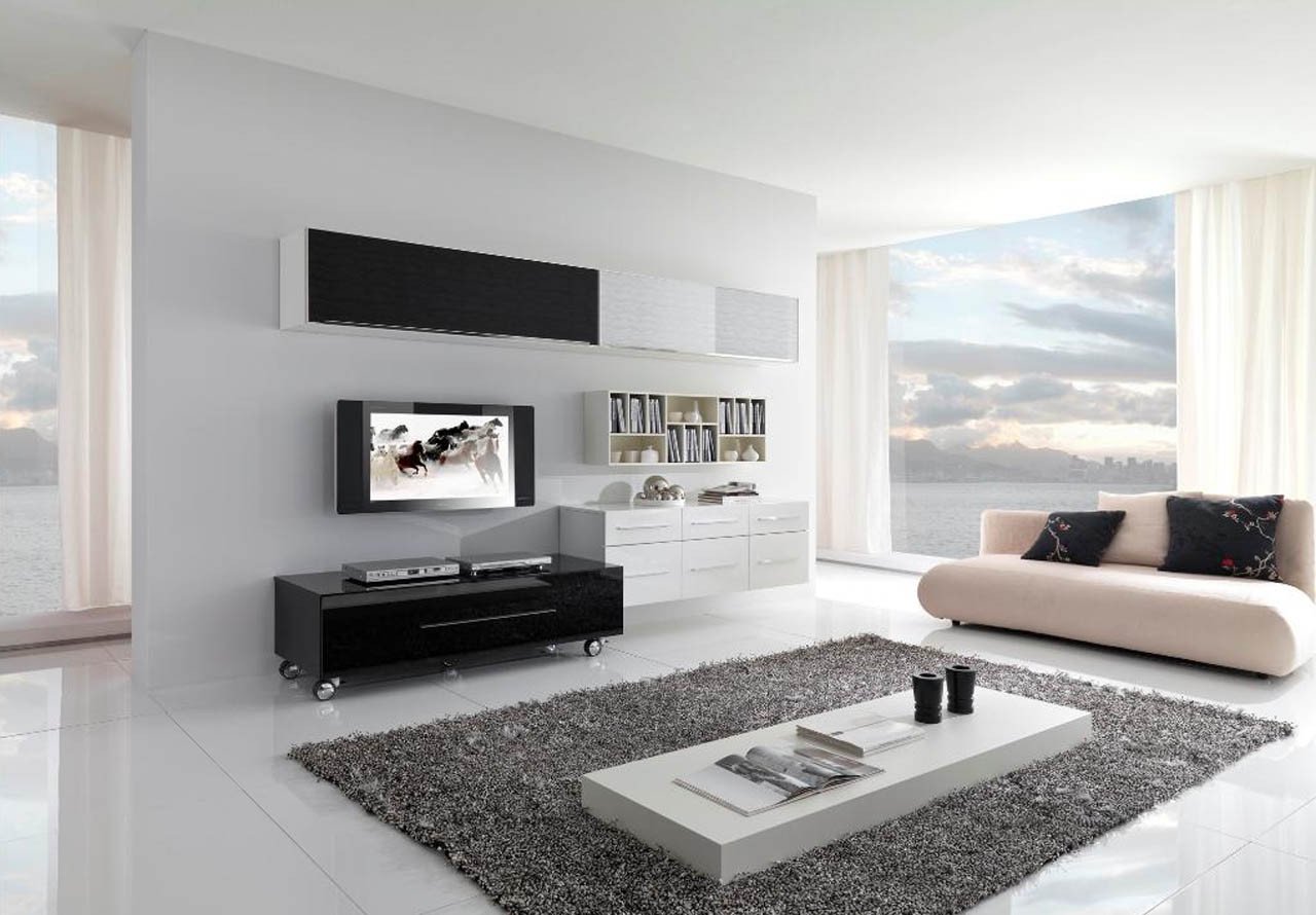 Contemporary Living Room Art Elegant 17 Inspiring Wonderful Black and White Contemporary Interior Designs Homesthetics Inspiring