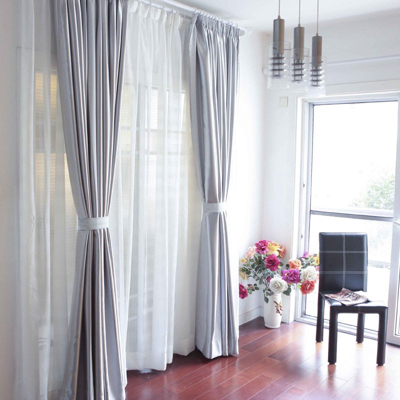 Contemporary Living Room Curtains Unique European Style Modern Blackout Curtain for Living Room