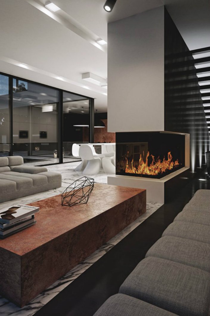 Contemporary Fireplaces for Luxury Living Rooms Contemporary Fireplaces for Luxury Living Rooms