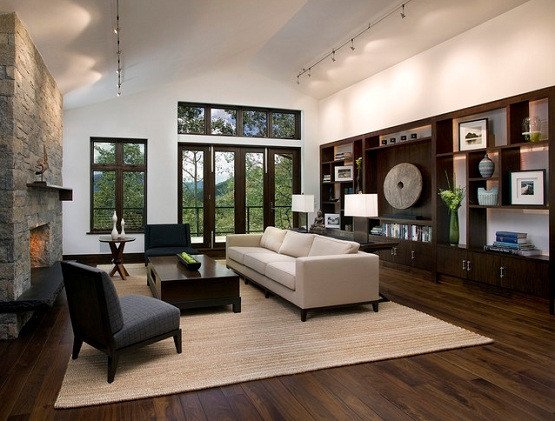 Contemporary Living Room Flooring Fresh Dark Wood Floor Living Room In Exhilarating Styles and Designs Flooring Ideas