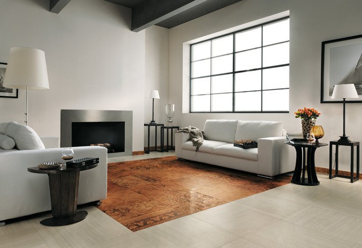 Contemporary Living Room Flooring Inspirational top to toe Ceramic Tiles