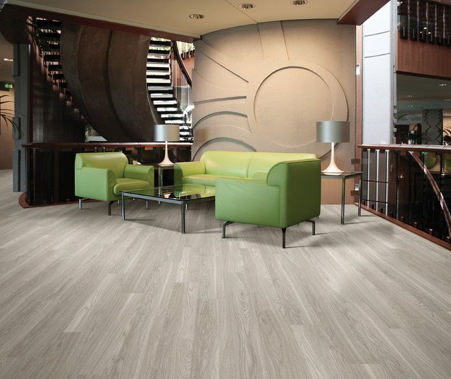 Contemporary Living Room Flooring New Luxury Vinyl Planks Contemporary Living Room Miami by Barnards Carpet E Floor &amp; Home