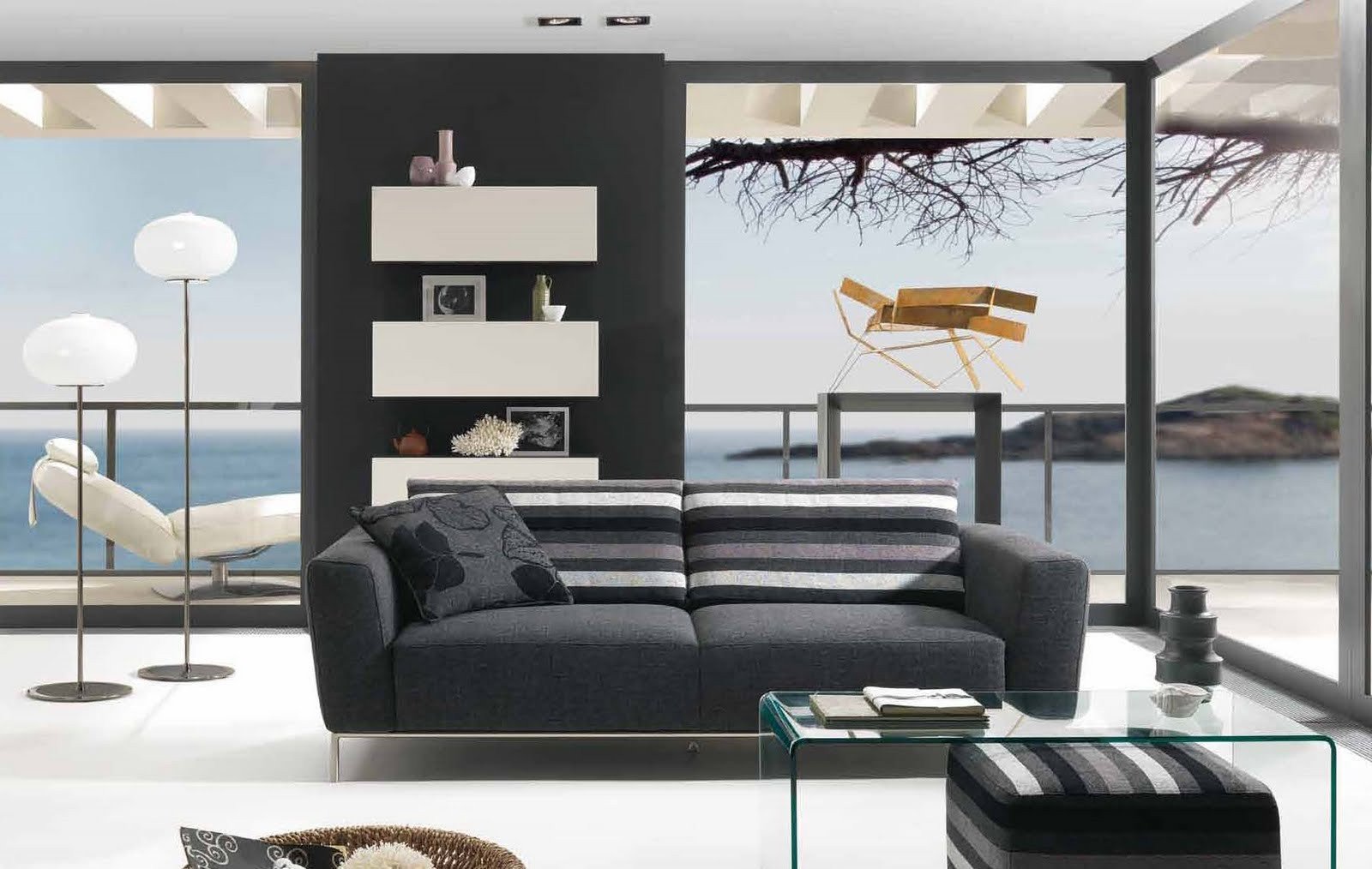 Contemporary Living Room sofas New Future House Design Modern Living Room Interior Design Styles 2010 by Natuzzi