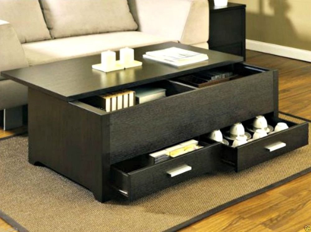 Contemporary Living Room Tables Luxury Modern Coffee Table W Storage Living Room Tables Wood Contemporary Furniture