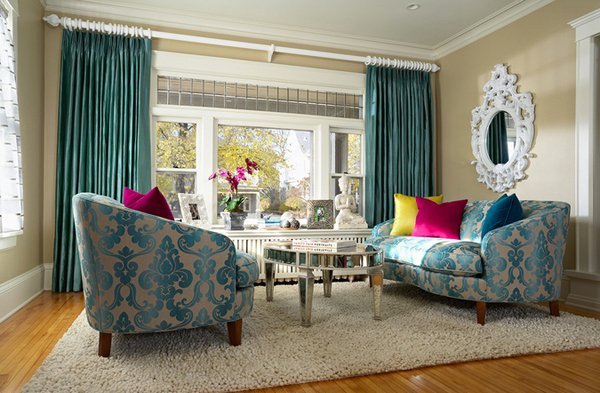 Contemporary Living Room Turquoise Beautiful 15 Scrumptious Turquoise Living Room Ideas