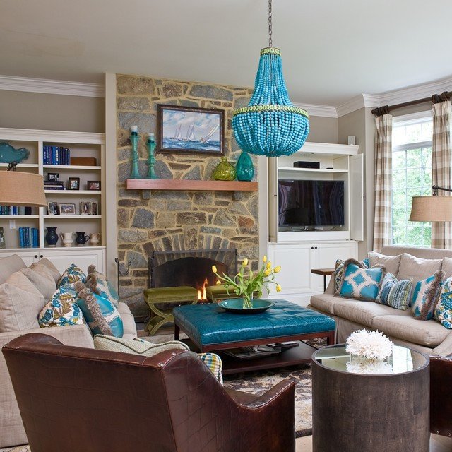 Contemporary Living Room Turquoise Best Of Turquoise