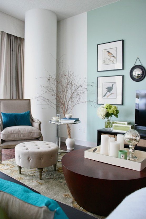 Contemporary Living Room Turquoise Luxury 21 Turquoise Living Room Ideas to Try