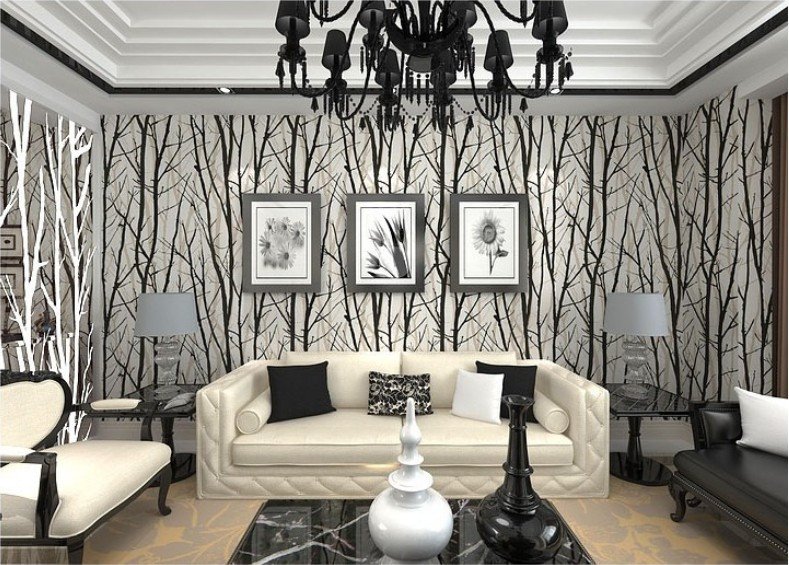 Contemporary Living Room Wallpaper Inspirational Wallpapers for Living Room Design Ideas In Uk