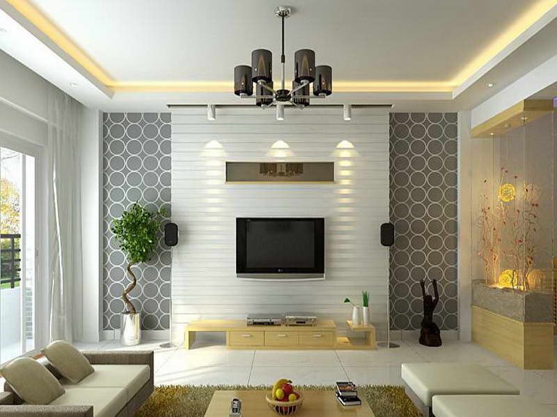 Contemporary Living Room Wallpaper New Modern Wallpaper Living Room 16 Picture Enhancedhomes