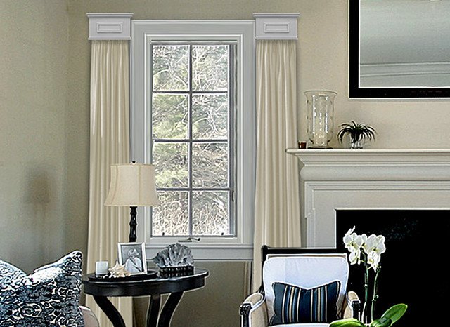 Contemporary Living Room Window Treatments Awesome Cornice Window Treatments