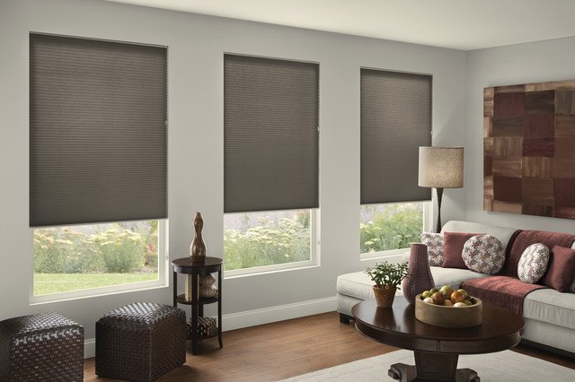 Contemporary Living Room Window Treatments Awesome Gray Doesn T Have to Be Drab Contemporary Living Room Burlington by