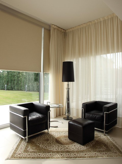 Contemporary Living Room Window Treatments Awesome Window Treatments Modern Living Room Miami by Kathryn Interiors Inc