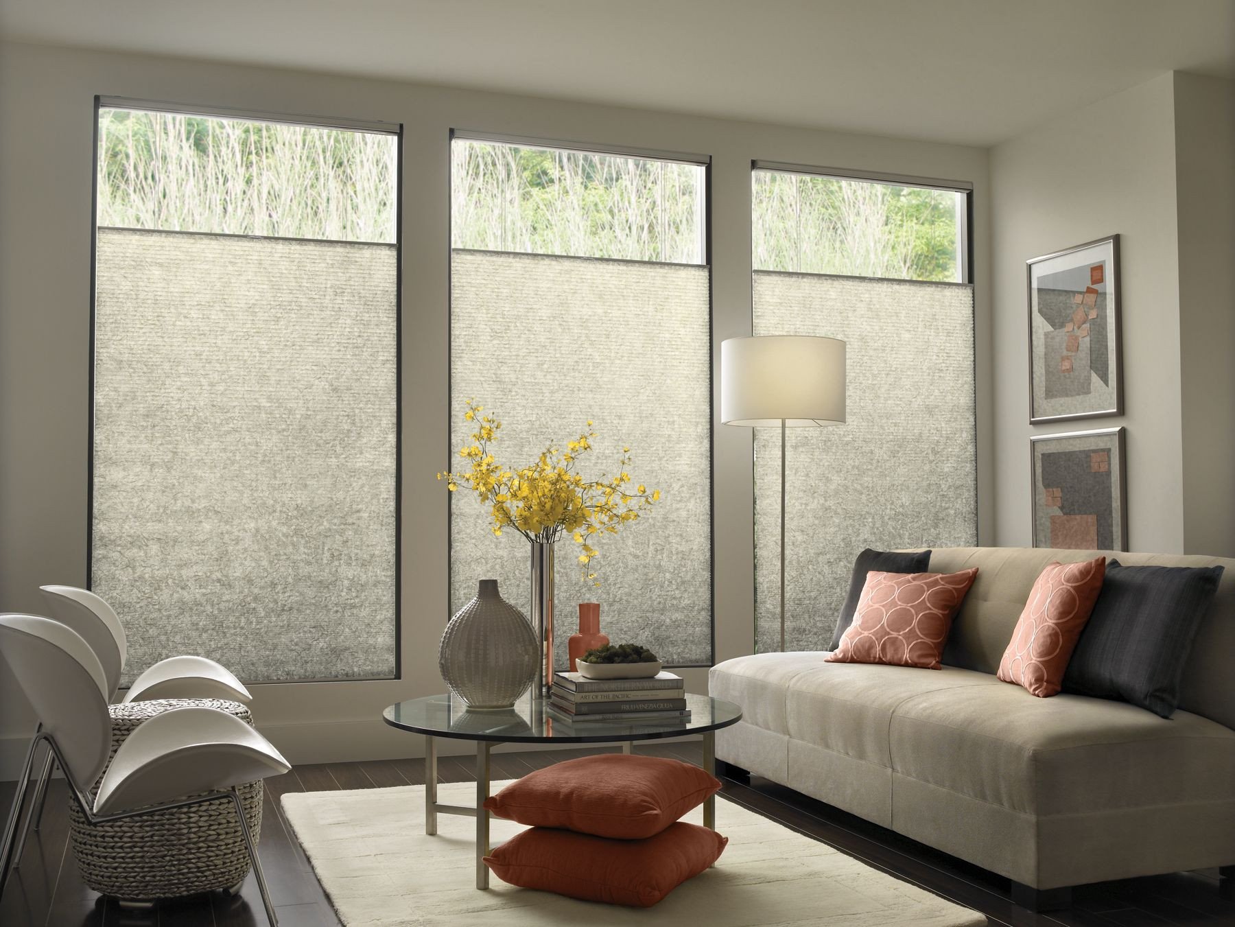 Contemporary Living Room Window Treatments Beautiful Modern Contemporary Window Treatments with Mid Century Modern sofa Contemporary Living