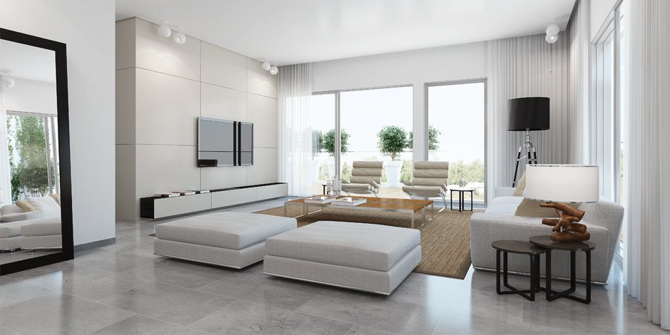 Contemporary White Living Room Luxury ando Studio Designs Inside &amp; Out