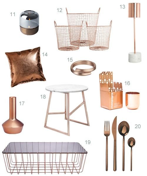 Copper Home Decor and Accessories New Best 25 Copper Home Accessories Ideas On Pinterest