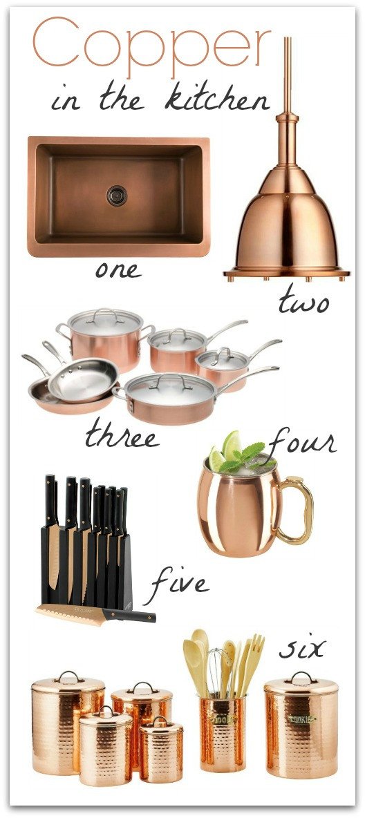 Copper Home Decor and Accessories Unique Copper In the Kitchen