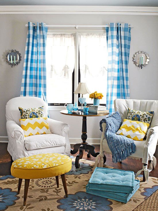 2013 Cottage Living Room Decorating Ideas