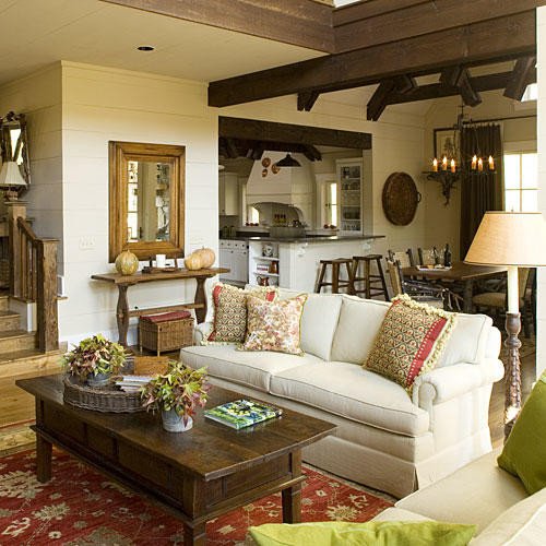 Cottage Living Roomdecorating Ideas Beautiful north Carolina Cottage Interiors 2009 southern Home Awards southern Living