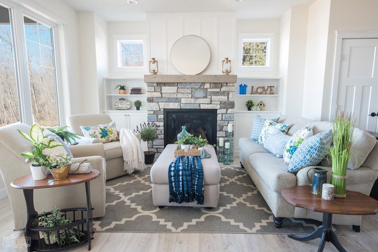 Cottage Traditional Living Room Elegant Traditional Coastal Cottage Living Room Reveal – Mom’s Lake House