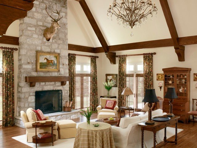 Cottage Traditional Living Room Inspirational Addition and Renovation to A Lovely English Cottage Traditional Living Room St Louis by