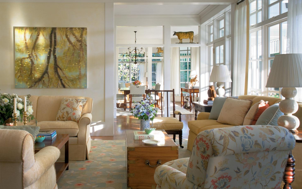 Country Comfortable Living Room Luxury Hamptons Country Home Home Bunch Interior Design Ideas