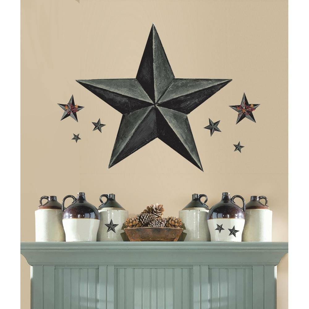 Country Kitchen Wall Decor Ideas Best Of New Giant Slate Gray Barn Star Wall Decals Country Kitchen Stars Stickers Decor