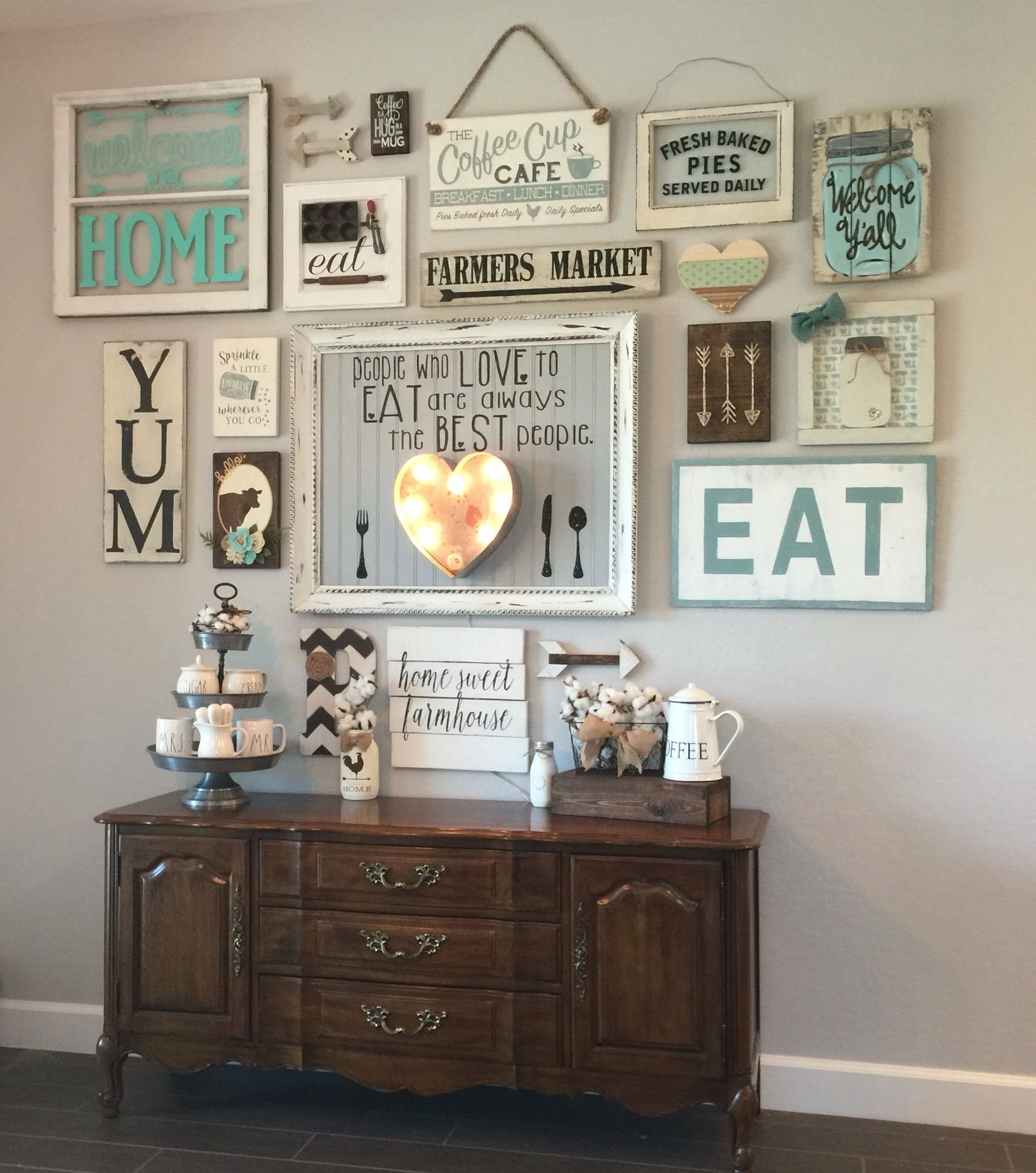 Country Kitchen Wall Decor Ideas Unique My Gallery Wall In Our Kitchen I M Colewifey On Ig E Follow Me and See How I Continue to