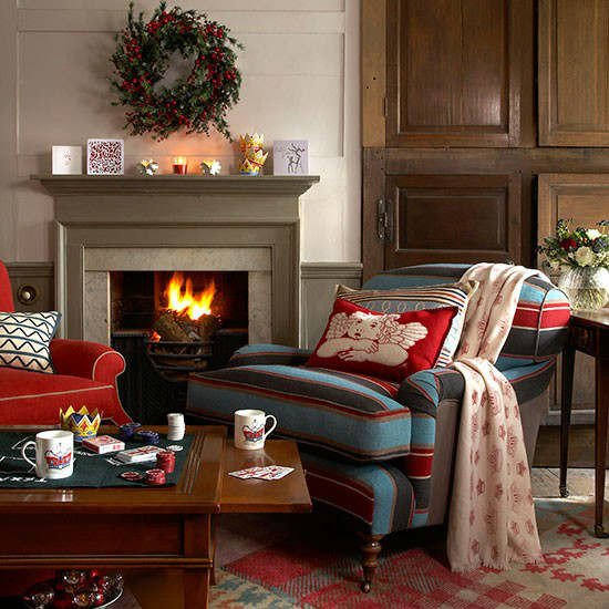 33 Best Christmas Country Living Room Decorating Ideas Decoholic