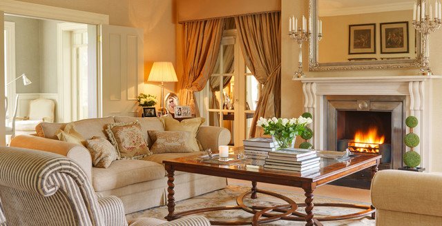 Country Traditional Living Room Beautiful Country House Ireland Traditional Living Room Dublin by Helen Turkington Design